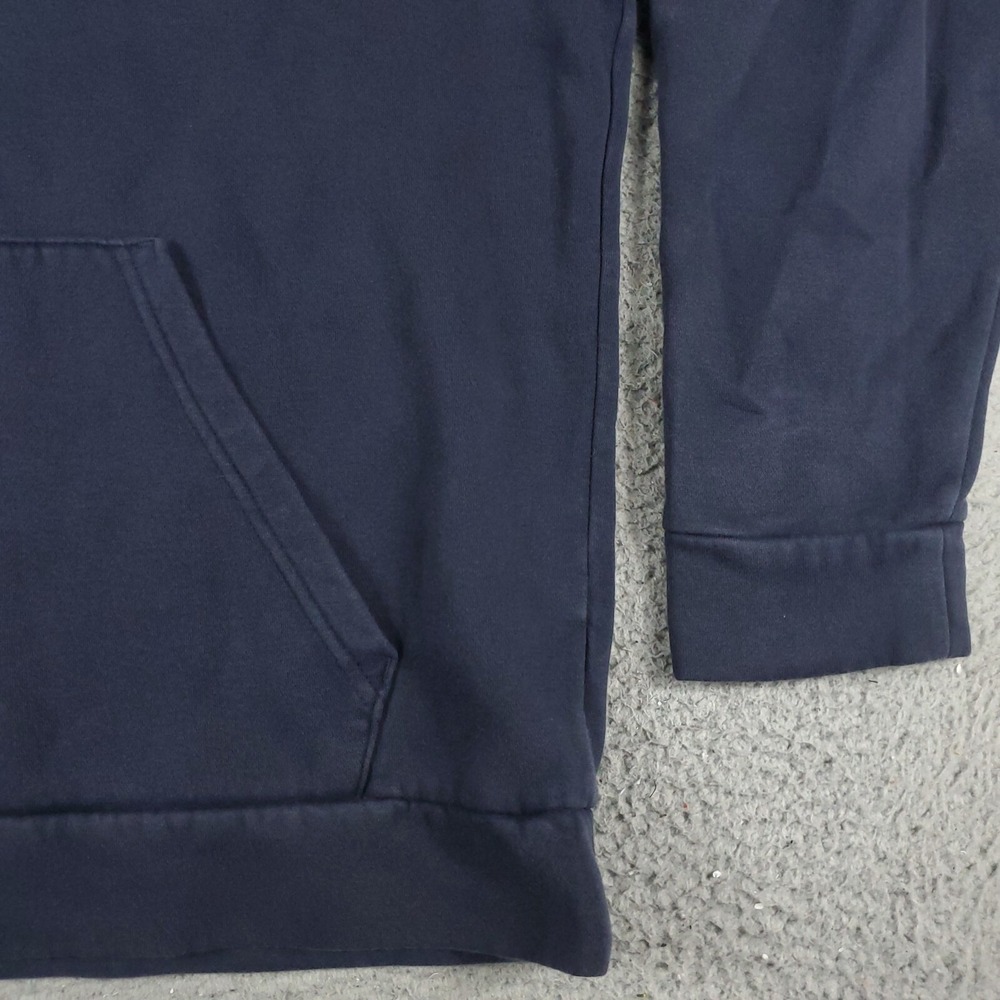 Adidas Sweater Mens Large Blue Casual Pullover Hoodie Sweatshirt * - Picture 4 of 9